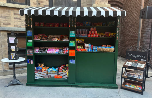News Stand Backdrop Prop