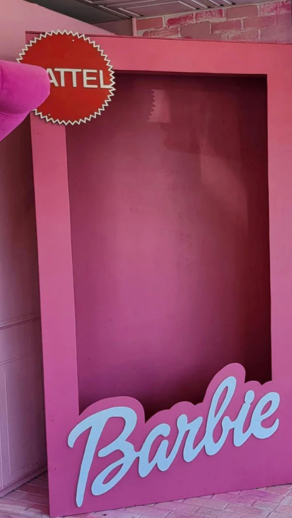 Life Size Barbie Box Prop 3 Little Birds Event Planning