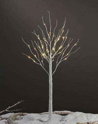 4' LED Birch Tree
