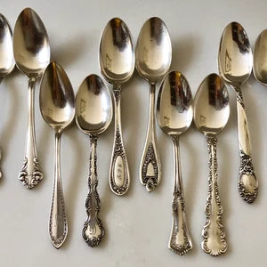 Mismatched Vintage Dinner Spoon