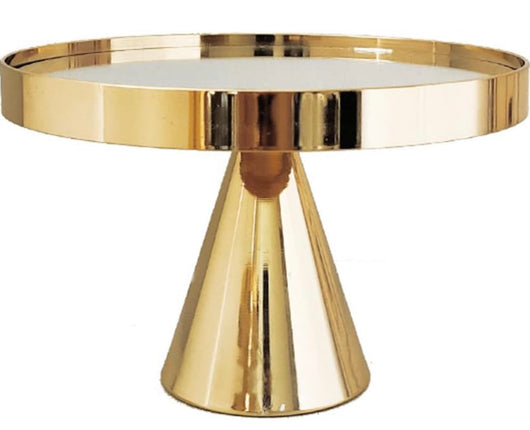 Gold Mirrored Cake Stand