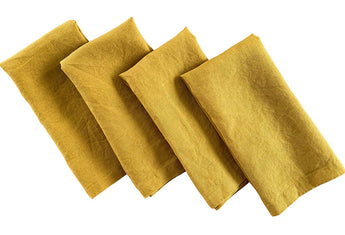 Stonewashed Mustard Napkin