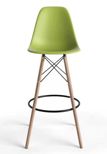 Green Eames Barstool