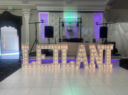 4' Letter I Marquee