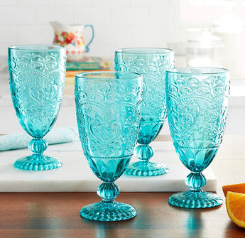 Teal Goblet