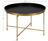 Black and Gold Coffee Table