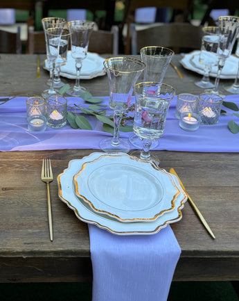 Lavender Shantung Silk Napkin