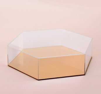 Acrylic Hexagon Cake Stand