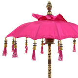 Pink Tabletop Bali Umbrella Centerpiece