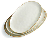 14.3” Vanilla White Serving Platter