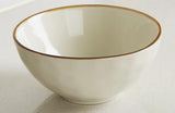 6” Vanilla White Bowl