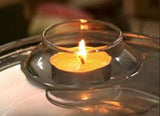 Floating Glass Candle Holder