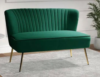 Modern Green Settee