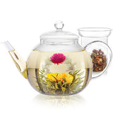 Teabloom Glass Tea Pot