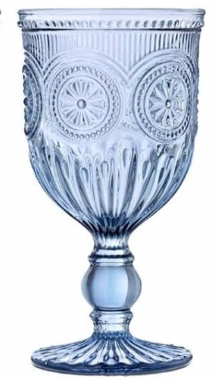Blue Starburst Goblet