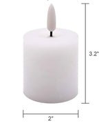 2x3" Flickering Votive Candle