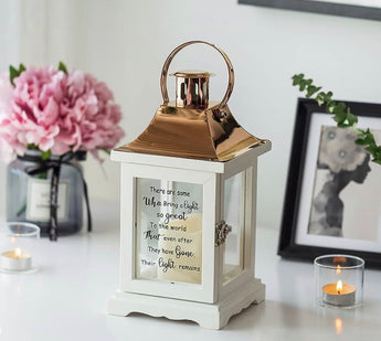 Gold & White Memory Lantern