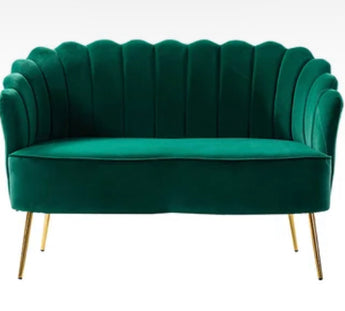 Green Velvet Hendrix Love Seat