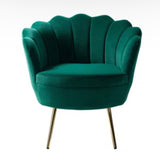 Green Velvet Hendrix Chair