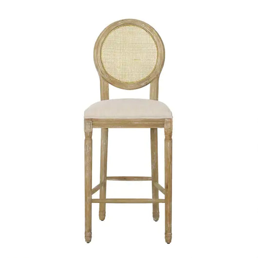 French Country King Louis Barstool