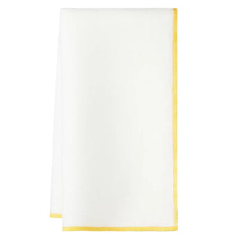 Yellow Stitched Edge Napkin