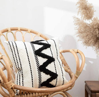 Zig Zag Boho Pillow