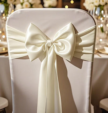 Ivory Satin Sash