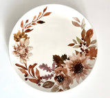 Floral Fall Salad Plate