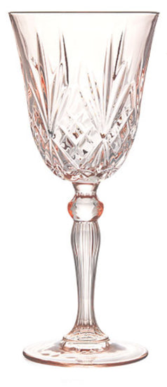 Blush Melodia Wine Glass