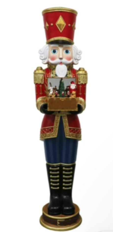 6' LED Nutcracker