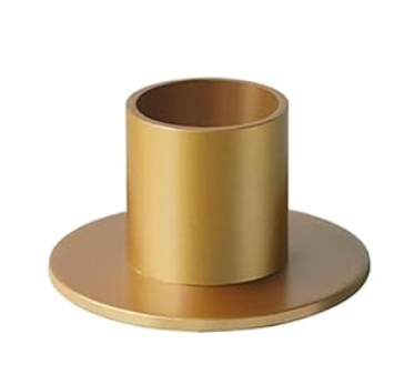 Brass Gold Taper Candle Holder