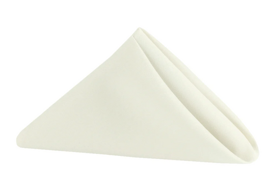 Off White Poly Napkin