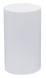 Small 21 3/4" White Column