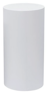 Large  29.5" White Column