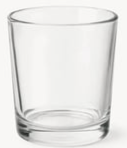 Clear Votive Candle Holder