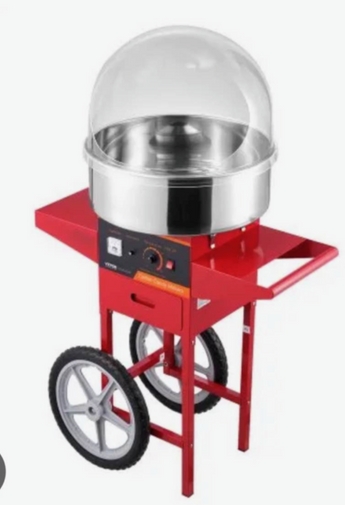 Red Electric Cotton Candy Machine