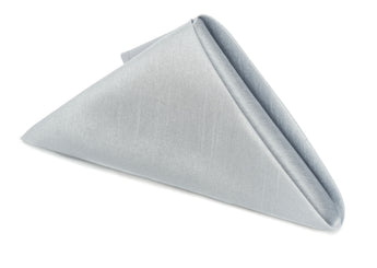 Silver Shantung Napkin