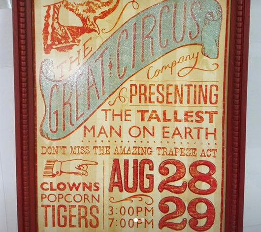 Circus Sign