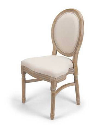 Natural King Louis Chair