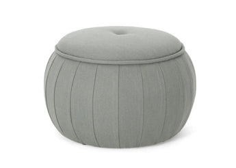 Dusty Blue Ottoman