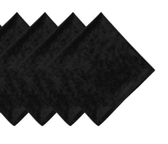 Black Velvet Napkin