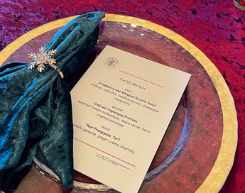 Hunter Green Velvet Napkin