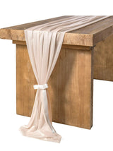 Nude Sheer Table Runner