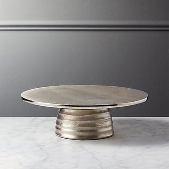 Hive 10” Silver Cake Stand