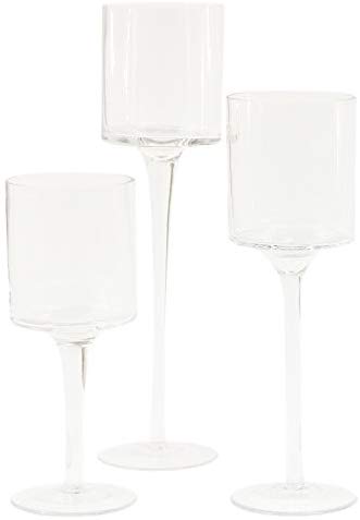 Long Stem Glass Candle Holder