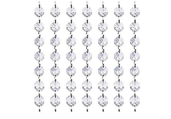 Crystal Clear Acrylic Hanging Beads