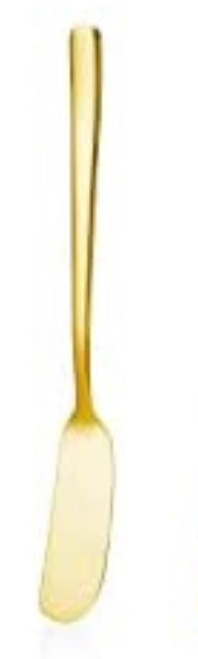 Gold Butter Knife / Cheese Spreader