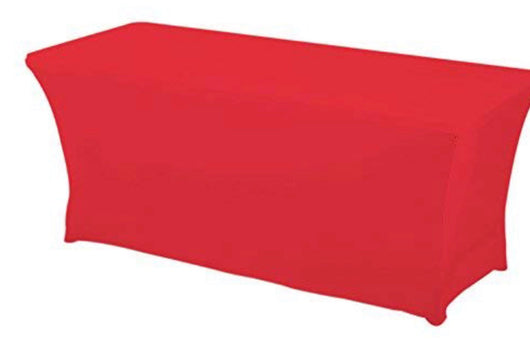6’ Red Spandex Linen