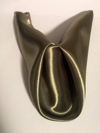 Olive Satin Napkins