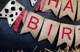 Barnyard Burlap “Happy Birthday” Banner